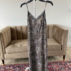 1.State Leopard Slip Dress Size 2